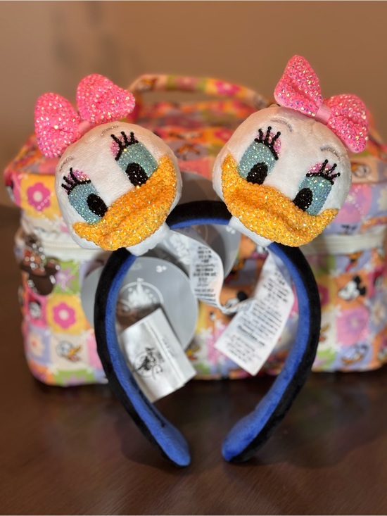 Disney Accessories - Rhinestone Daisy Duck Ears